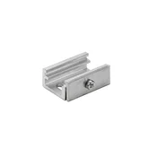 BRUMBERG pritrditev na strop za vodilo ONETRACK, mat aluminij - matirano aluminijasto