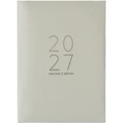 Dnevnik z datumi sparkle silver 2027