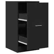 Vidaxl vidaXL Lekarniška omarica črna 40x41x77,5 cm lesena
