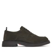 Tommy Hilfiger Nizki čevlji Corporate Casual Sde Deck Shoe FM0FM05980 Zelena