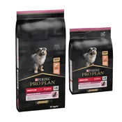 PRO PLAN Dog Medium Puppy Sensitive Skin Losos 12 kg