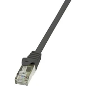 LogiLink RJ45 omrežni kabel CAT 5e F/UTP [1x RJ45 konektor - 1x RJ45konektor] 7,50 m črna LogiLink