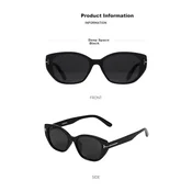 Vegoos Unisex naocare za sunce, Crne