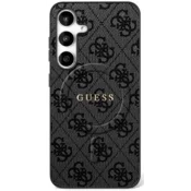 Originalni GUESS ovitek GUHMPS25FEG4GFRK za Samsung galaxy S25 FE - MagSafe - Classic Logo - črn