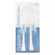 Curaprox Hydrosonic Sensitive nadomestne glave za zobno ĹˇÄŤetko 2 ks
