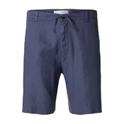 SELECTED HOMME Hlače SLHMAGNUS temno modra
