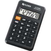 Kalkulator Eleven - LC-310NR, džepni, 8 znamenki, crni