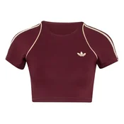 ADIDAS PERFORMANCE Funkcionalna majica bordo / bela