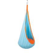 eoshop Viseči gugalni stol, modra/oranžna, SIESTA VRSTA 1