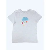 MelaDi Majica Regenwolke volneno bela