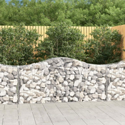 Lucne gabionske košare 30 kom 200x50x80/100cm pocincano željezo