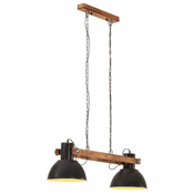 Industrijska viseca svjetiljka 25 W crna 109 cm E27