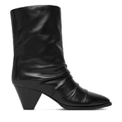 Škornji Badura EO-APRIL-25FW219 Črna