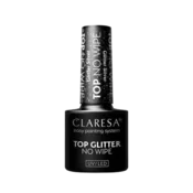 CLARESA - TOP NO WIPE GLITTER SILVER 5G