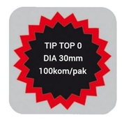 Tip Top lepak za krpljenje 0 30mm 100 kom ( 190615 )