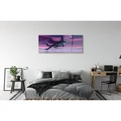 tulup.si Slika na akrilnem steklu Dragon barvita nebo 140x70 cm 4 obešalnika
