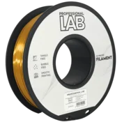 Professional Lab Silk PLA zlata Filament 1.75mm - Professional Lab Sijajni Filament za 3D Tisk (1kg Kolut)
