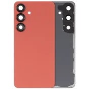 Visokokakovostni zadnji ovitek za Samsung Galaxy S25 (koralno rdeč)