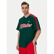 adidas T-shirt Summer League Varsity Baseball KE2245 Zelena Oversize