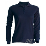 JHK ženska polo majica dugi rukav, plava velicina xxl ( popl200lsnyxxl )
