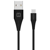 SWISSTEN podatkovni kabel Usb/Usb-C Black 1,5M (9Mm)