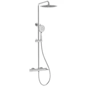 ICONIC shower column with lever mixer tap, chrome - Chrome - Sapho - ICONIC - 72 - Medeninasti - Vzvod - Krožni - S pipo - 313 - 1181 - 14