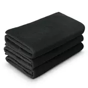 VEVOR Varilna odeja 4 kosa 950x910x3 mm negorljiva toplotno odporna črna