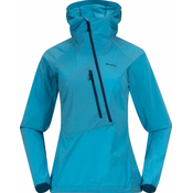 Bergans Cecilie Light Wind Anorak Clear Ice Blue M