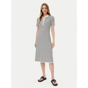 Gant Pletena obleka 4502085 Bela Slim Fit