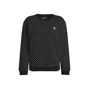 Karl Lagerfeld Majica Ikon črna/bela