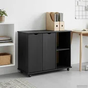 vidaXL Gležnji kabinet Siva 100 x 39 x 65,5 cm Masivno borovo les