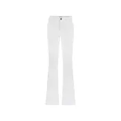Guess Jeans hlače W6GA15 D0705 Bela Straight Fit