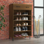 Ormaric za cipele boja hrasta 60x35x105 cm konstruirano drvo
