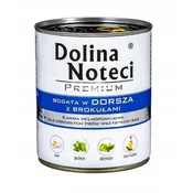 shumee DOLINA NOTECI Premium mokra hrana za pse, bogata s trsko in brokolijem, 800 g