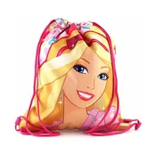 Vrecica za sportsku opremu za devojcice Barbie favorit, Roze