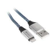 Tracer tracer usb 2.0 kabel iphone am - lightning 1,0 m črno/modro