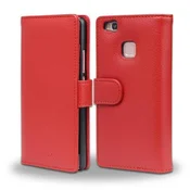 Cadorabo Cadorabo Ohišje, združljivo z Huawei P9 LITE 2016 / G9 LITE v inferno red - Zaščitni ovitek z magnetnim zapiranjem in 3 režami za kartice, (20553037)