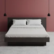 Bessagi Home Postelja Duna, Barva Bukve, 180x200cm
