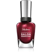 Sally Hansen Complete Salon Manicure Nail Strengthening Polish Color 411 Wine Not 14.7 ml