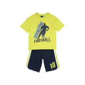 Chicco Komplet temno modra/neonsko rumena/črna/bela