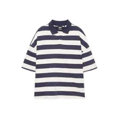 Pull&Bear Majica  mornarska / roza / bela