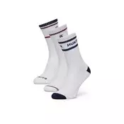 Hunter Dolge nogavice AS_HUNTER_02W_SS25 (3-PACK) Bela