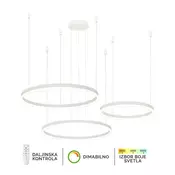 LED viseca lampa F2047-130C WH