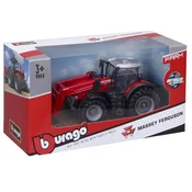 Bburago 10 cm traktor - Massey Ferguson z lopatico