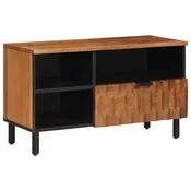 TV ormar Finš acacije smeda 80 x 33 x 46 cm Cvrsto drvo manga