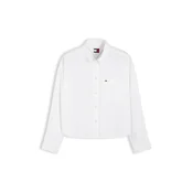 Tommy Jeans Bluza ESSENTIAL bela