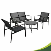 Set vrtnega pohištva GALA 4u1 - črna