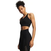 Ženska brezrokavna majica Under Armour Vanish Elite Mesh Zip Tank Ultimate Black/Metallic Silver L