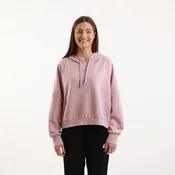 Lotto Ženski duks sa kapuljacom Plisse hoody, Prljavoroze