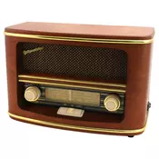 Roadstar rshra1500 – retro radio sa drvenim kucištem